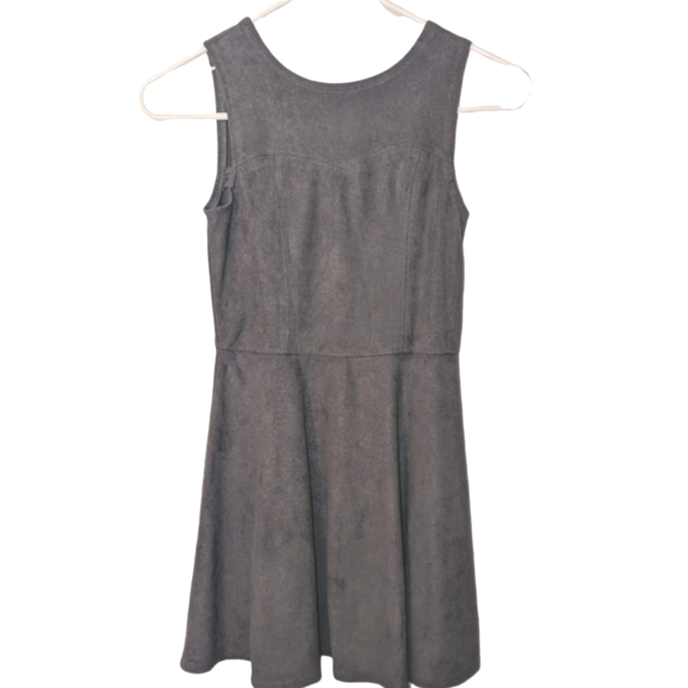 🌞 3/$15 Abercrombie Kids Faux Suede Dress Girls Size 9/10